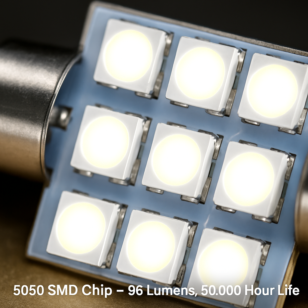 Festoon LED Interior Light Kit for Dome, Map, Trunk