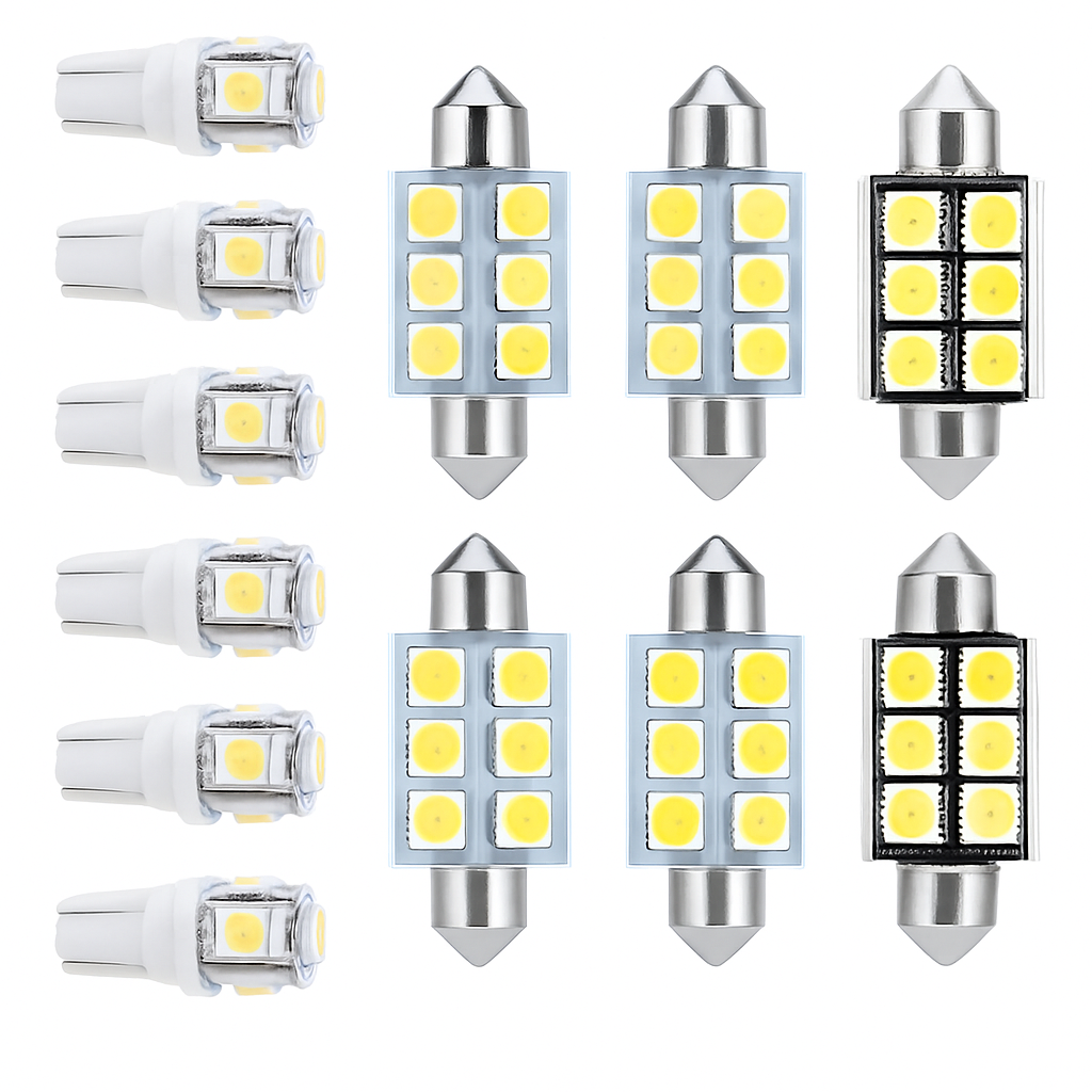 Festoon LED Interior Light Kit for Car Interiors