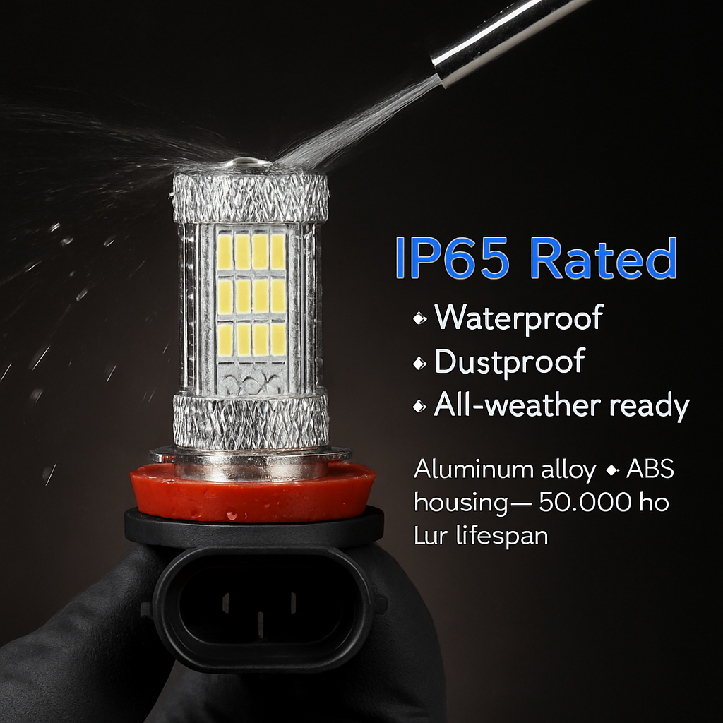Fog Light Bulb for Vehicles - Wide 360° Coverage
