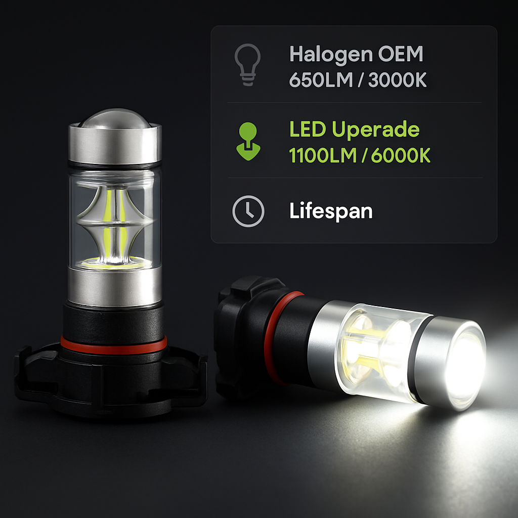 Fog Light Bulb LED for Clear Night Vision