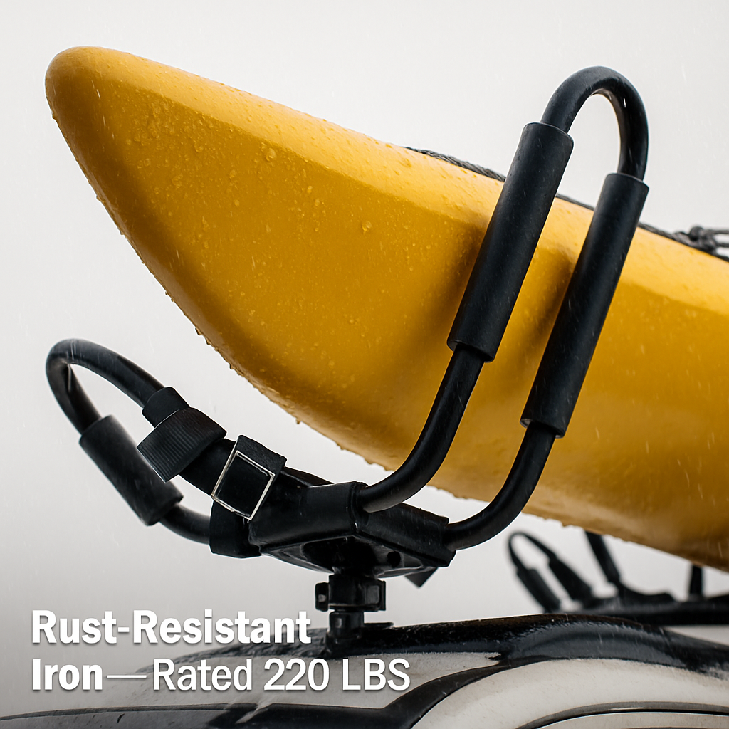 J-Bar Kayak Carrier for Roof Racks - Universal Fit