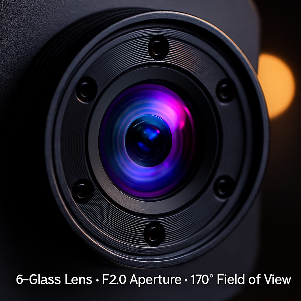 3-Channel Dash Cam Front Inside Rear Recording