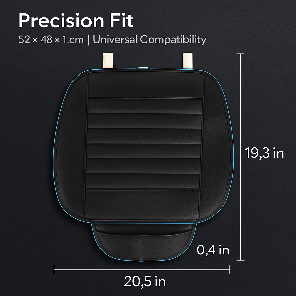 Car Seat Cushion Cover with Breathable Comfort