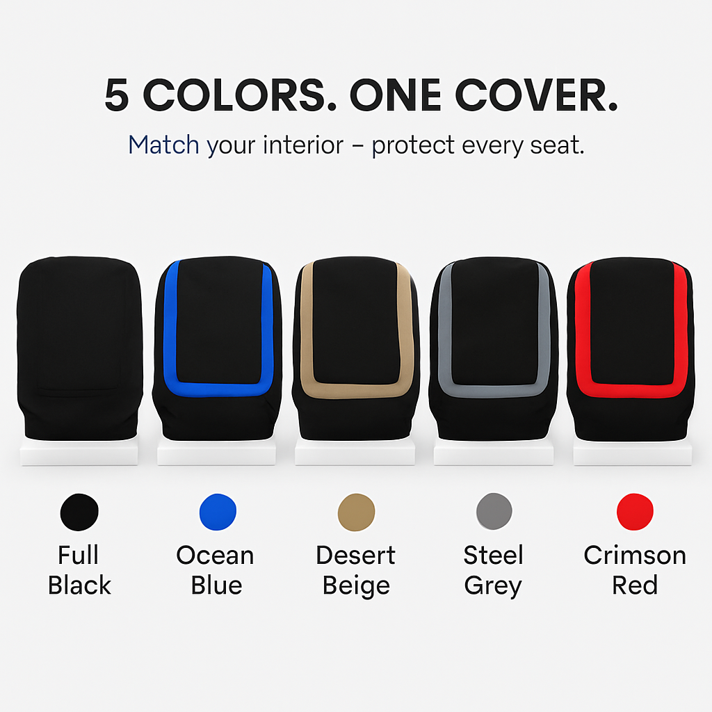 Car Seat Covers Set – Front/Rear Universal Fit