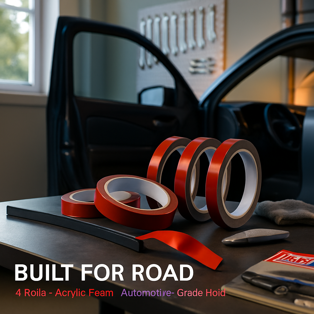 Double-Sided Foam Tape for Auto Trim - Durable Bond