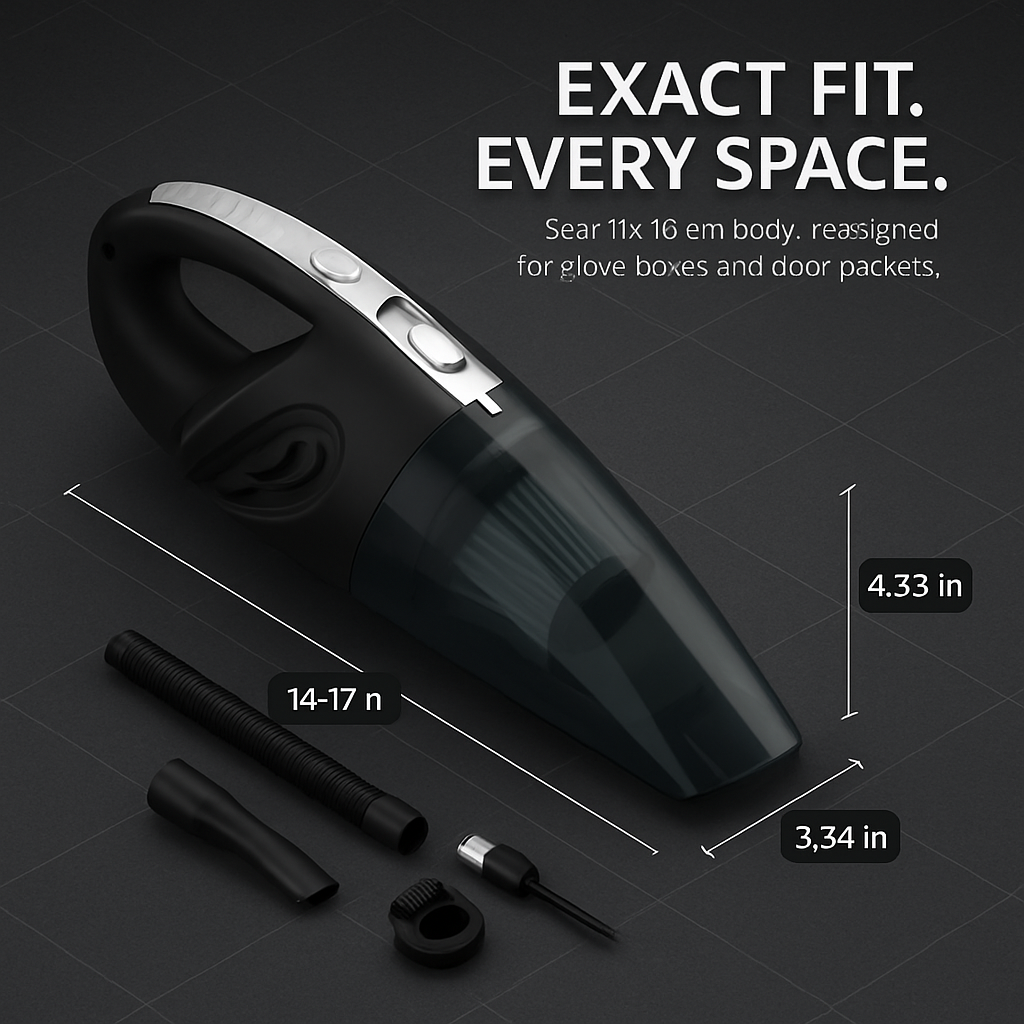 Cordless Car Handheld Vacuum Cleaner with Hose