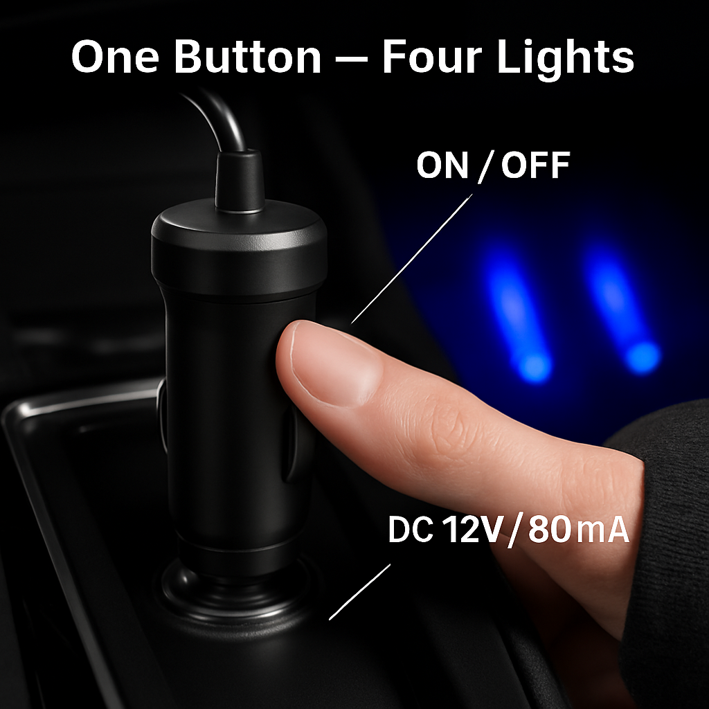 Car Interior Atmosphere Light Decorative Lamp