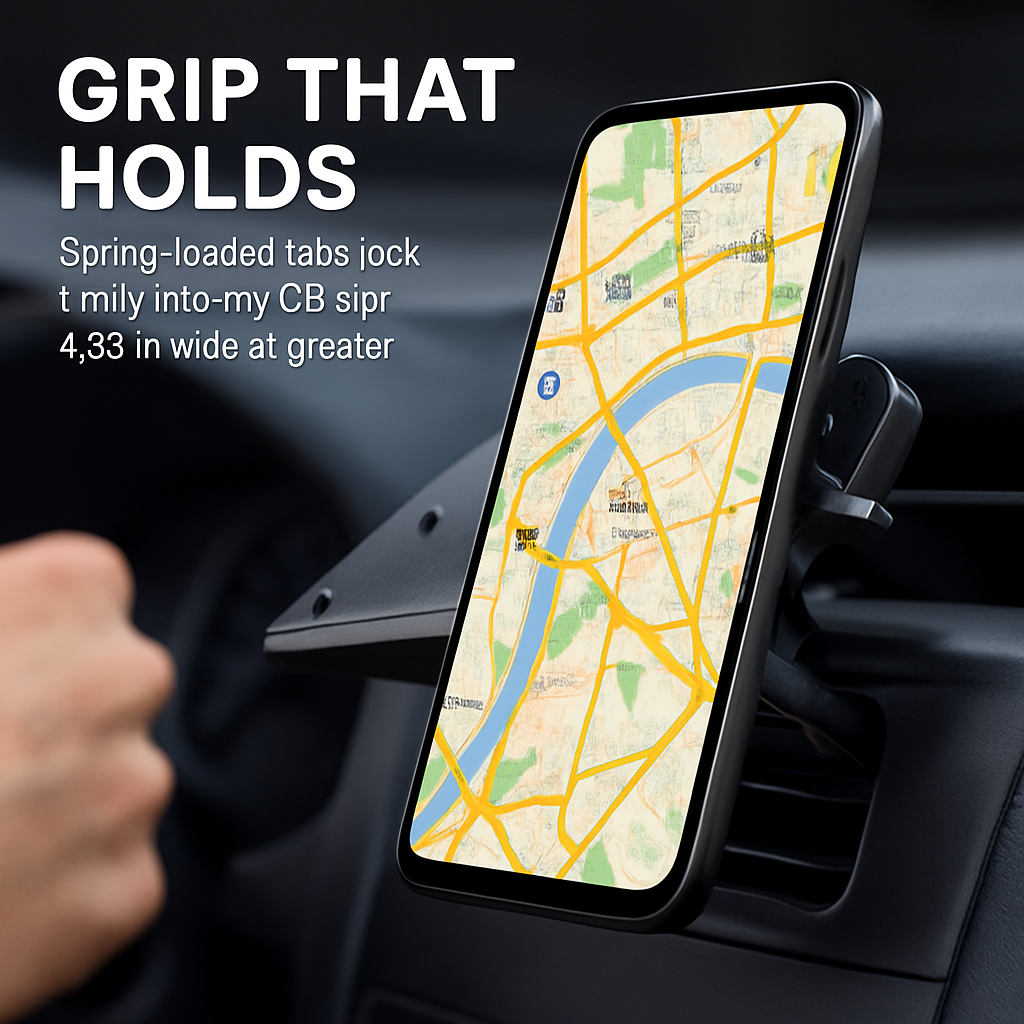 Car Phone Holder CD Slot Mount - Hands-Free, Universal Fit