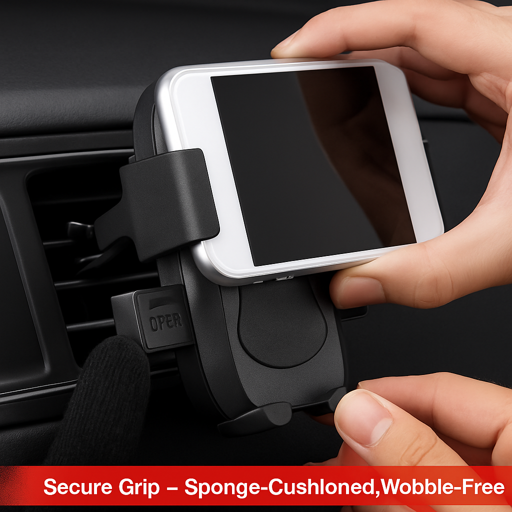 Car Phone Mount for Air Vent with Adjustable View