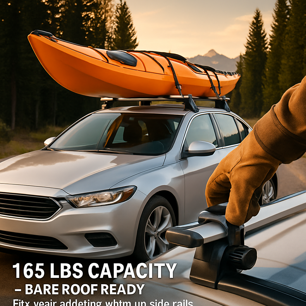 Universal Roof Rack Cross Bars 47.24in for Cars