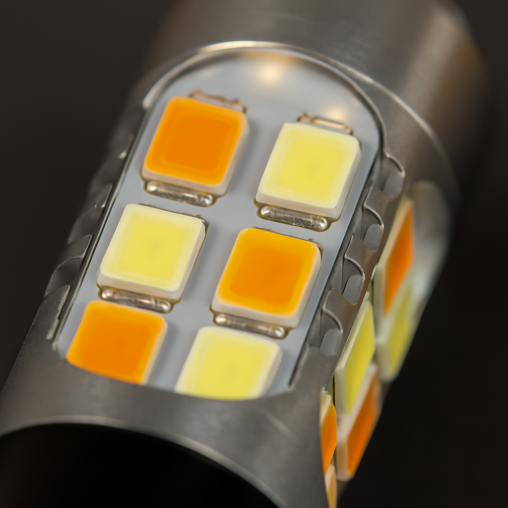 T25 3157 LED Bulbs for 12-24V Turn Signals