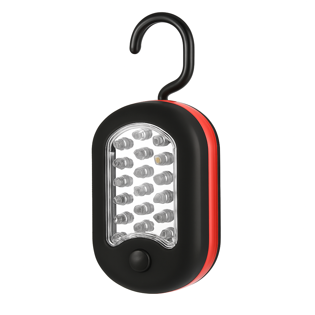 Compact Work Light with Magnetic Hook: Portable Hands-Free