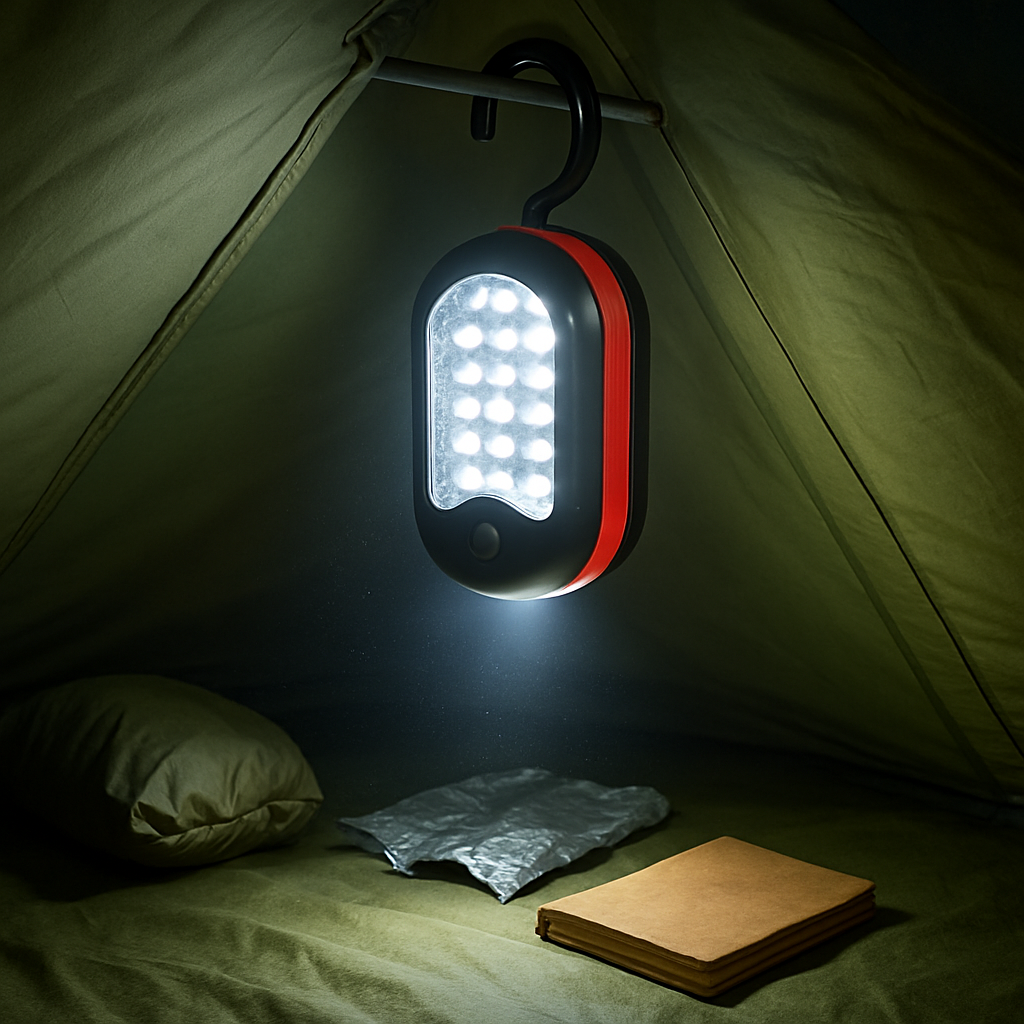 Compact Work Light with Magnetic Hook: Portable Hands-Free