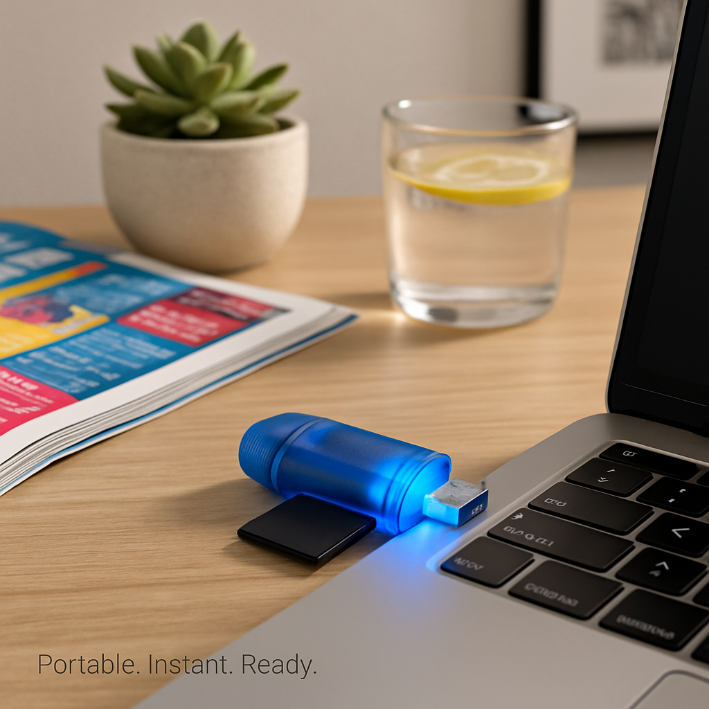 Memory Card Reader: Compact Desktop Accessory