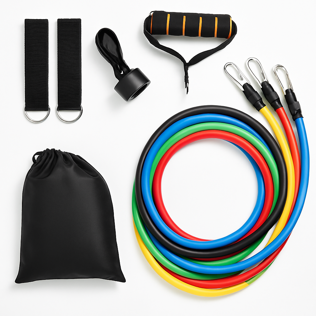 Resistance Bands Set with Door Anchor and Handles