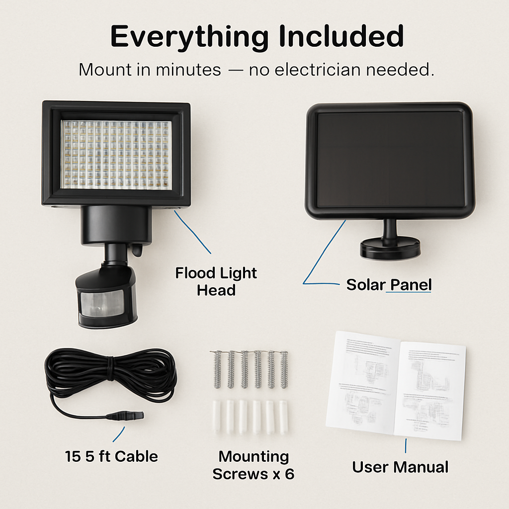 Solar Wall Lights for Outdoor Gardens and Patios