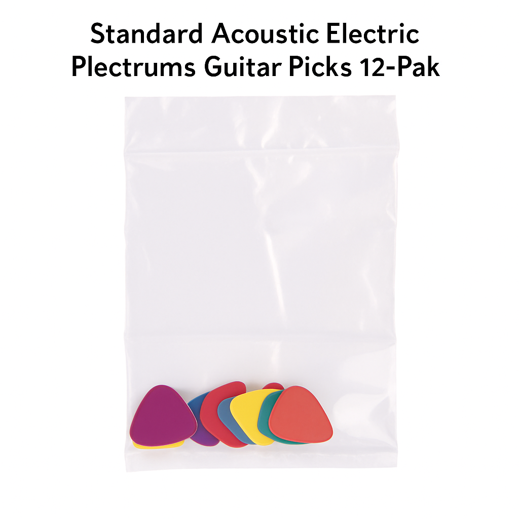 Guitar Picks Set for Acoustic & Electric Play