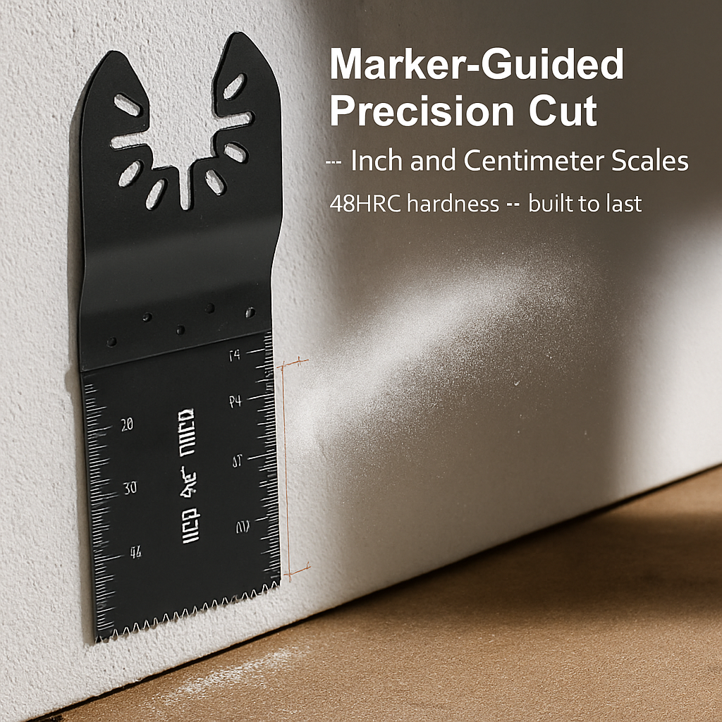 Oscillating Multi Tool Saw Blades for Fast Metal Cutting