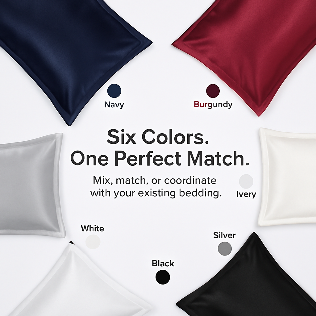 Soft Silky Satin Pillow Case for Hair and Skin