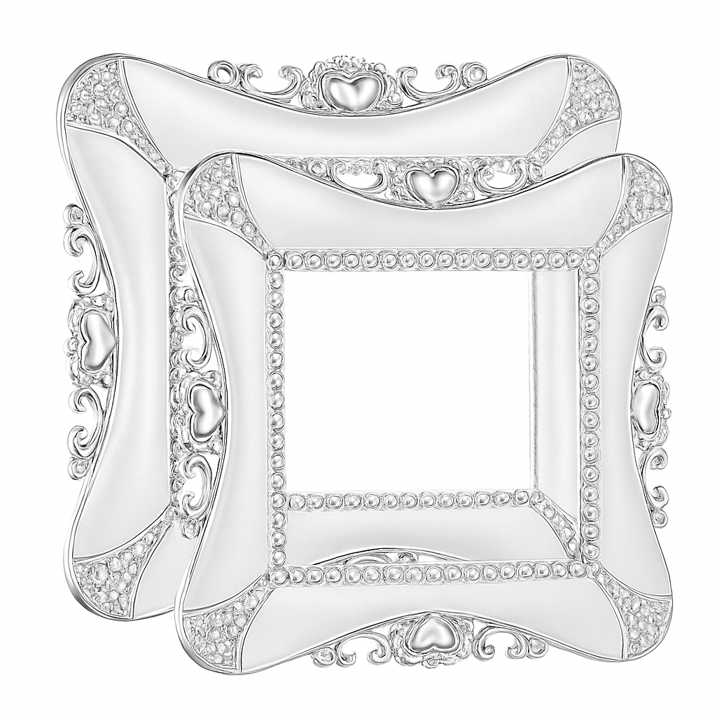 Decorative Switch Cover - 2 Pack White Wall Plate Protector
