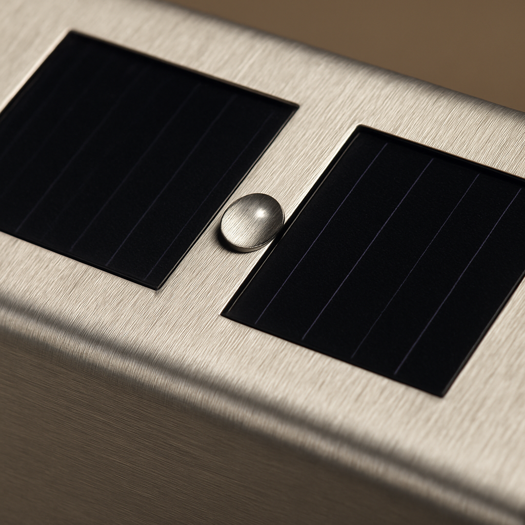 Solar LED Wall Light for Outdoor Steps Weatherproof