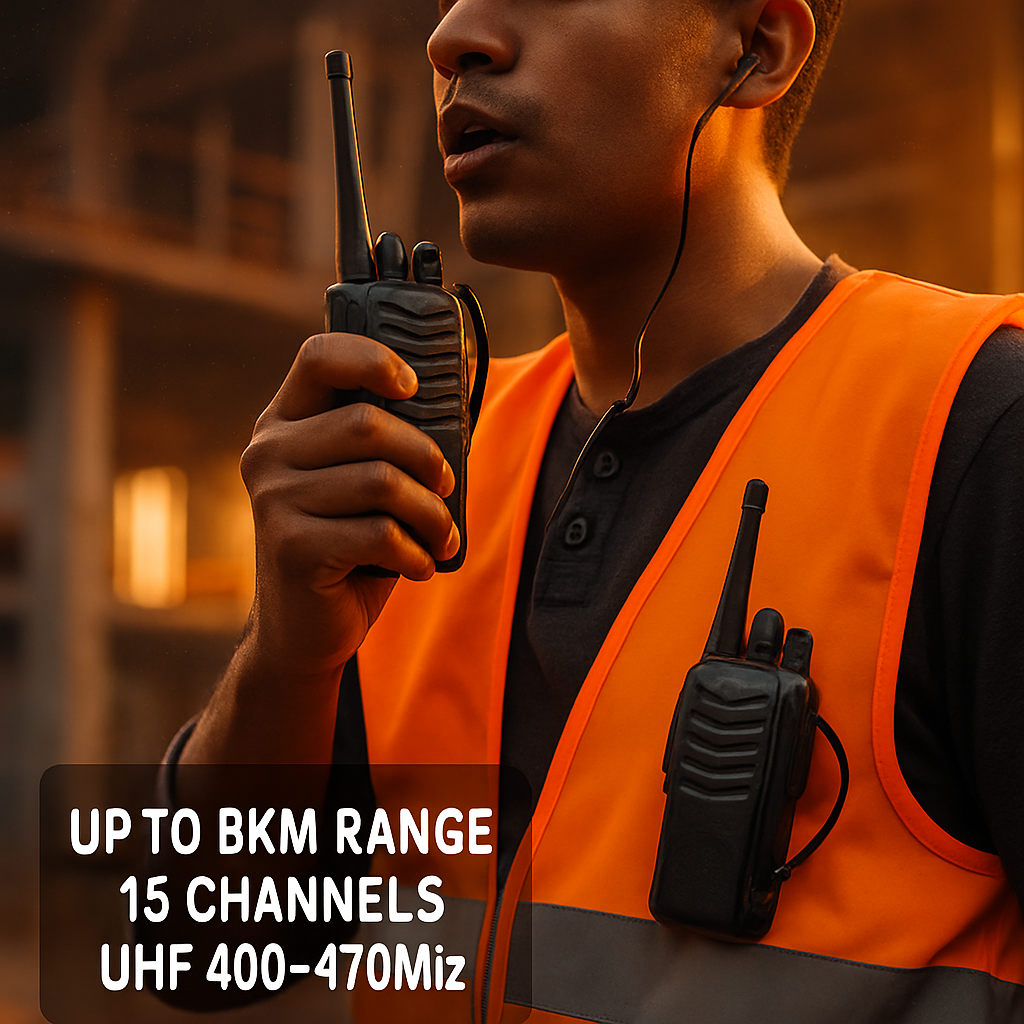 Walkie Talkies for Short-Range Communication