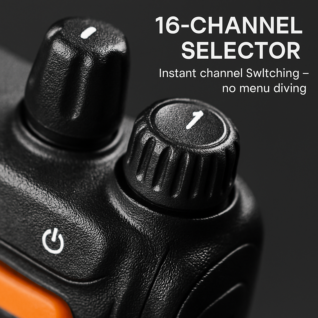 Walkie Talkies for Short-Range Communication