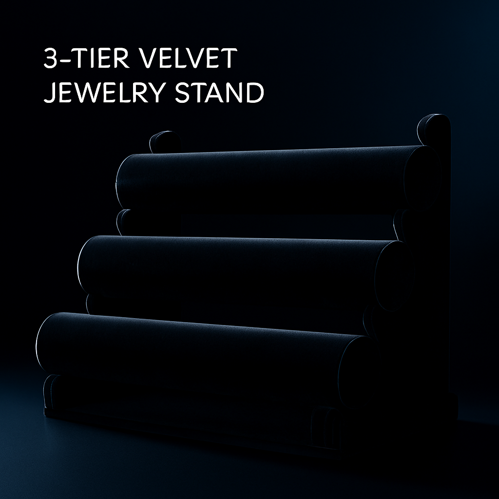 Velvet Jewelry Stand for Bracelets and Watches