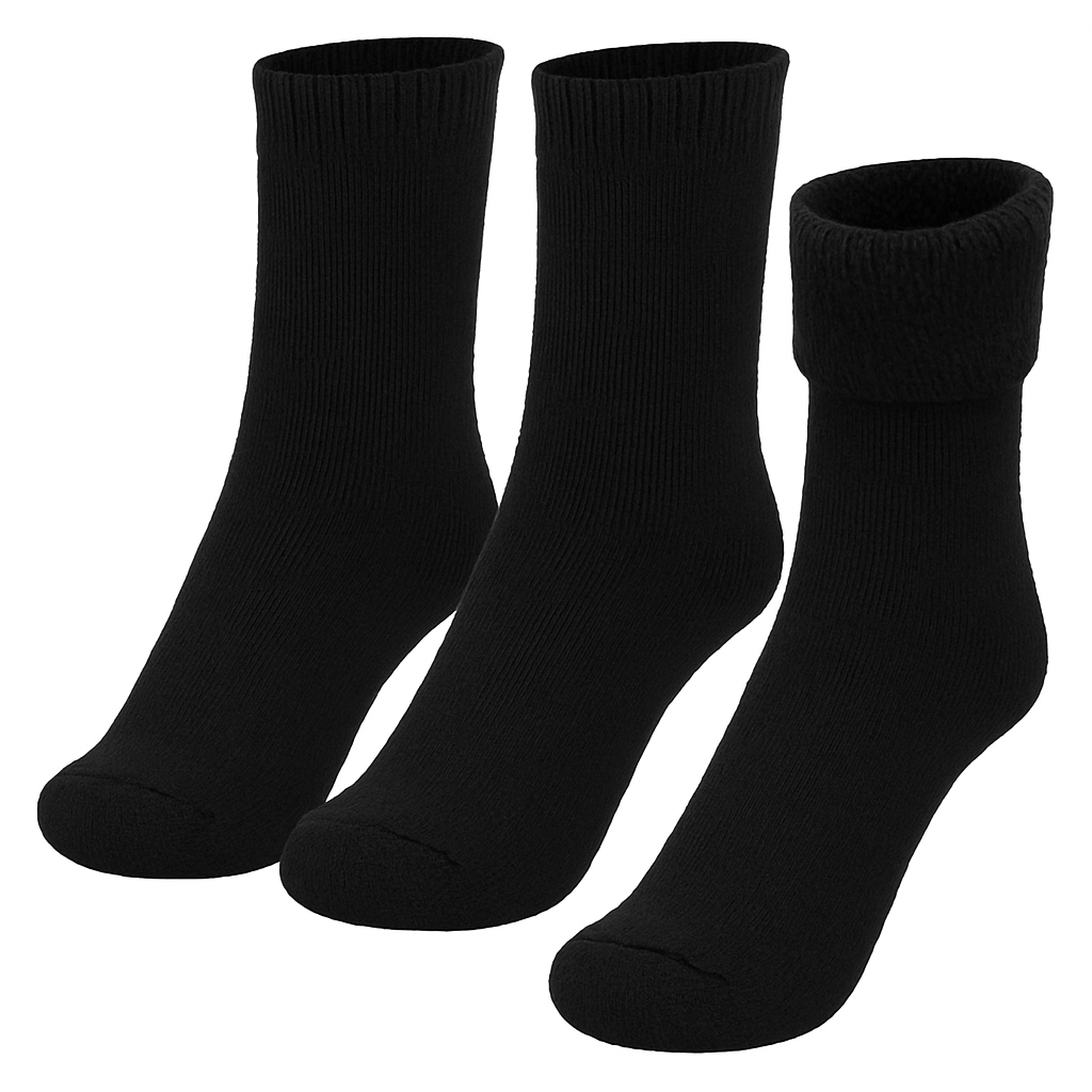 Men's Warm Wool Socks – Soft, Thermal Comfort (3 Pairs)