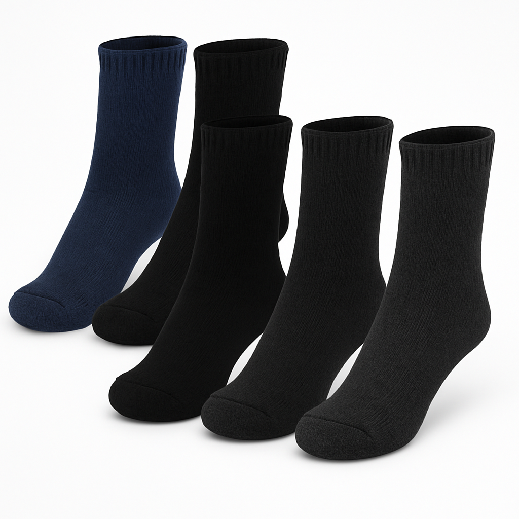Men's Warm Wool Socks – Soft, Thermal Comfort (3 Pairs)