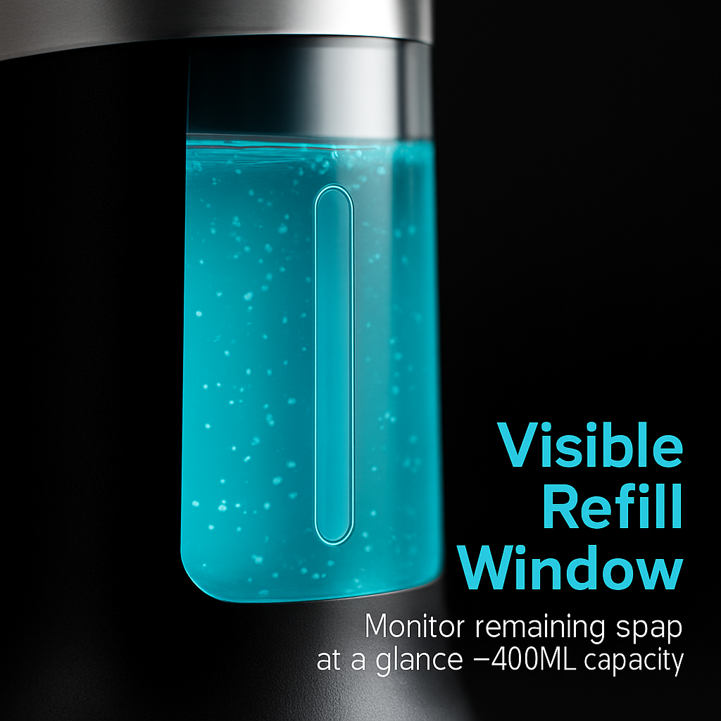 Automatic Soap Dispenser with Sensor, 2-Drop Volume