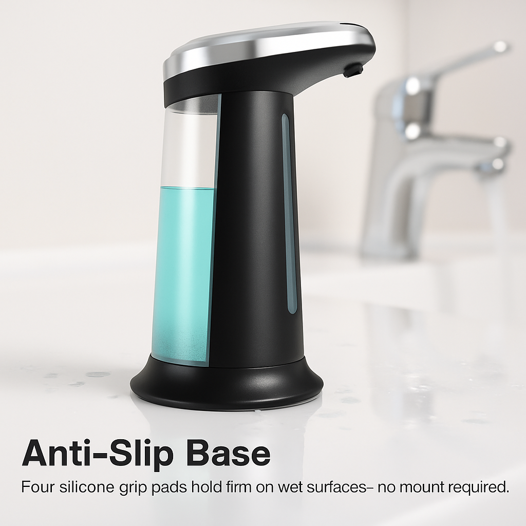 Automatic Soap Dispenser with Sensor, 2-Drop Volume