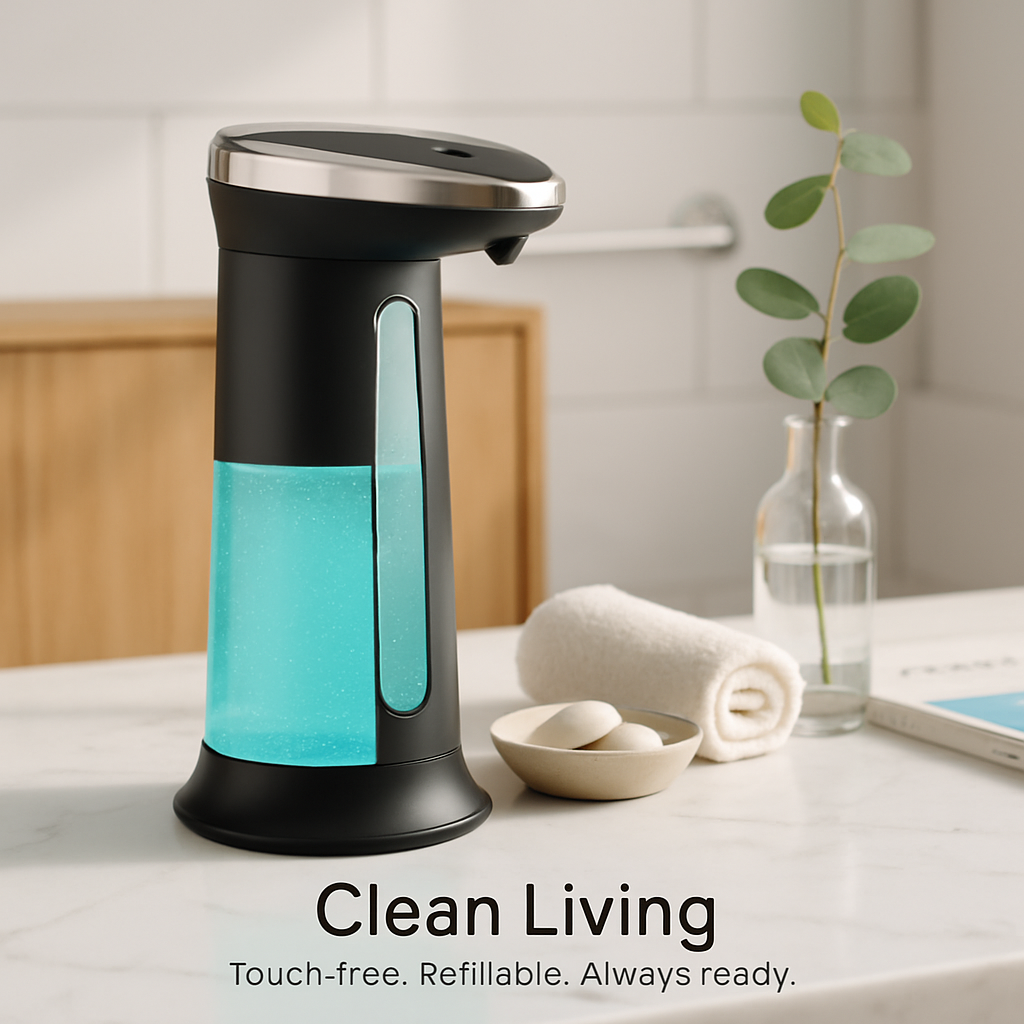 Automatic Soap Dispenser with Sensor, 2-Drop Volume