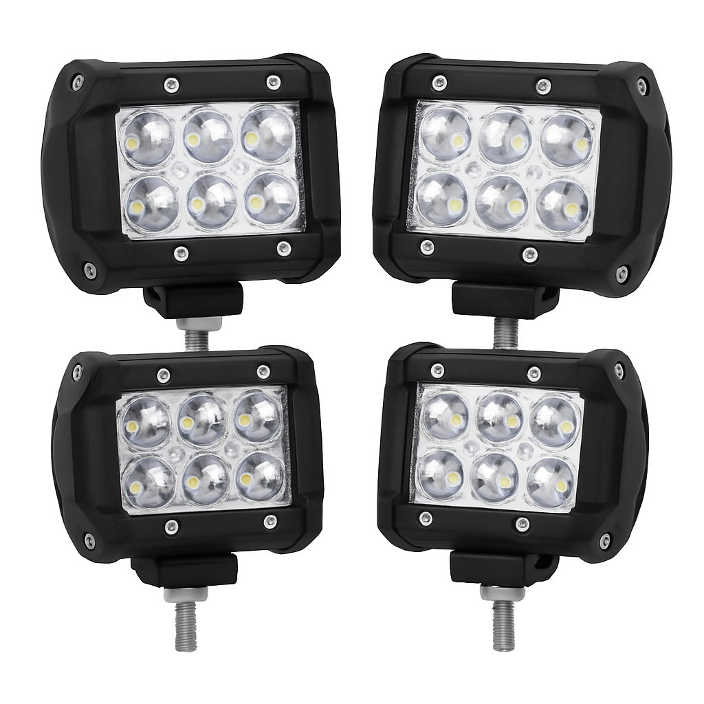 Dual Row LED Waterproof Spot Light Pod Cube