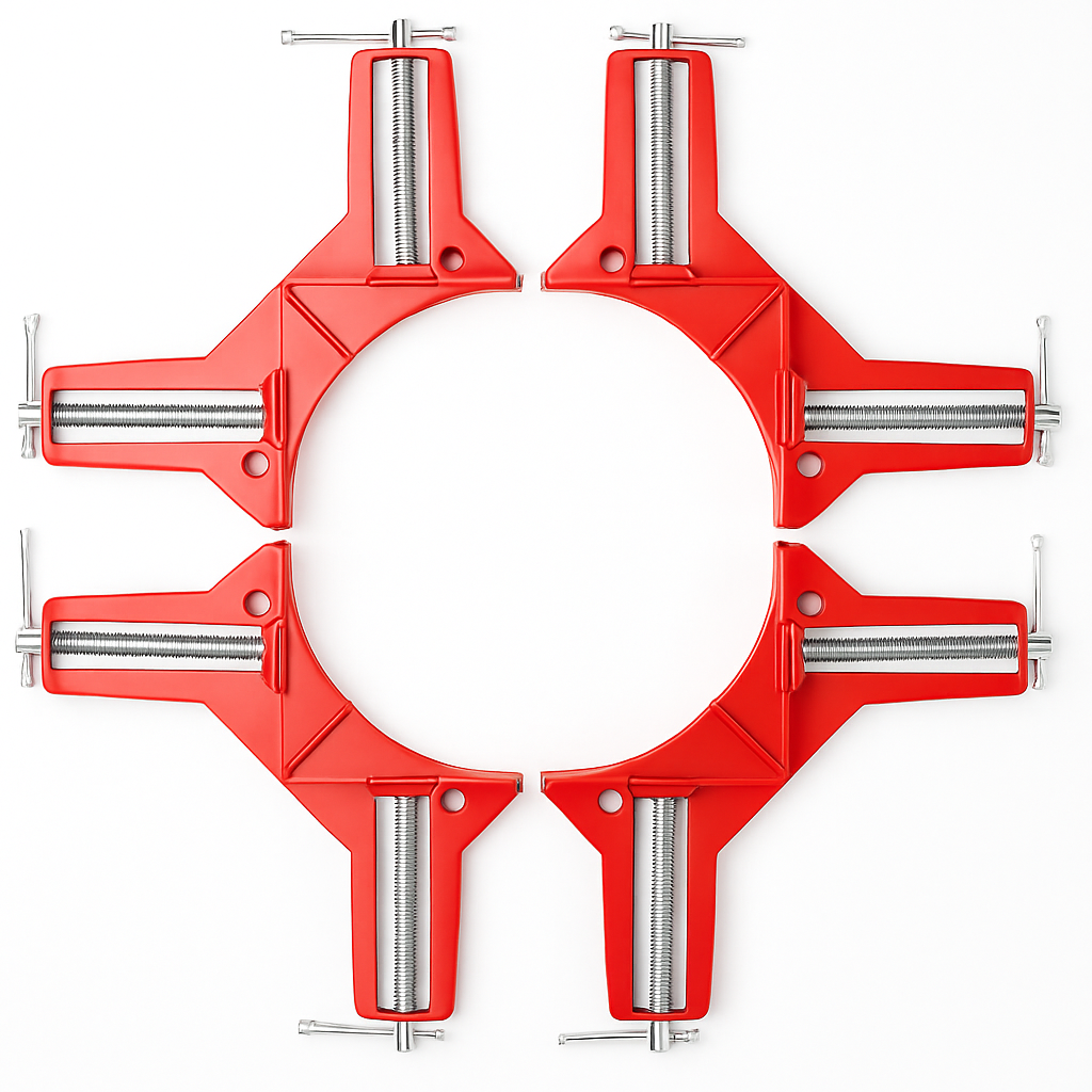 90 Degree Right Angle Corner Clamp for Woodworking