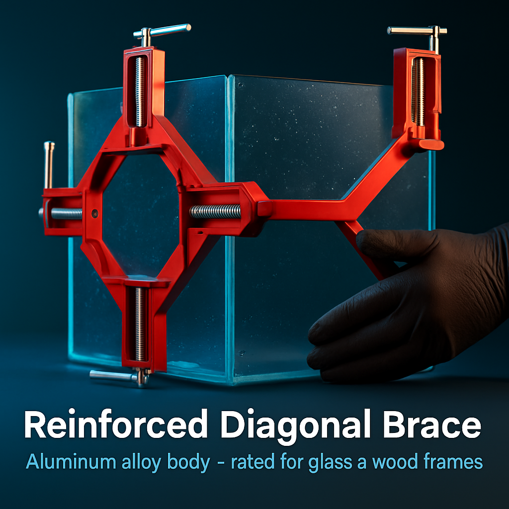 90 Degree Right Angle Corner Clamp for Woodworking