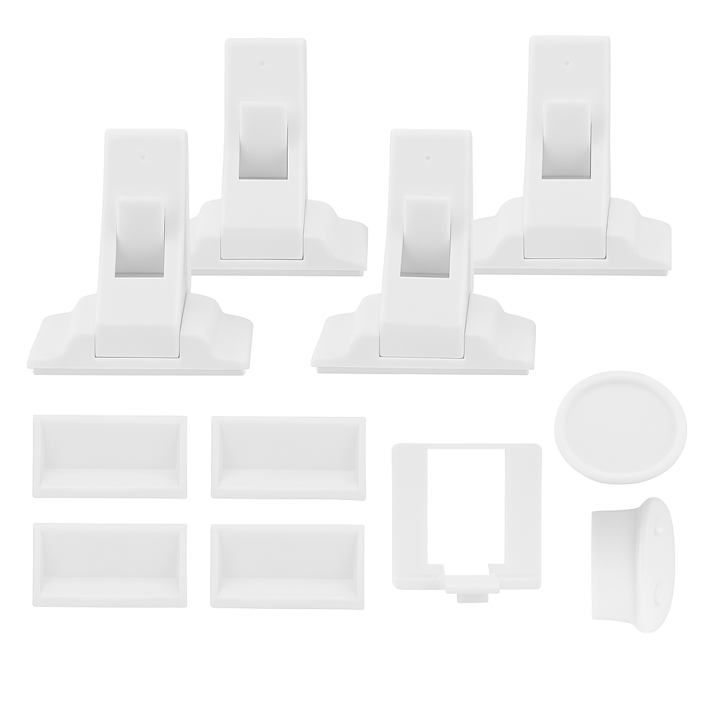 Magnetic Cabinet Locks for Child Safety - Easy Access