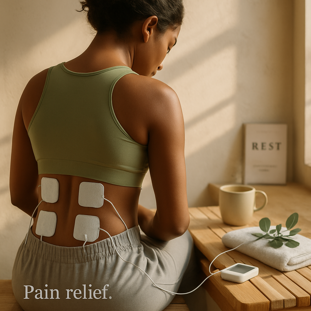 Self-Adhesive Reusable Electrode Pads for TENS/EMS