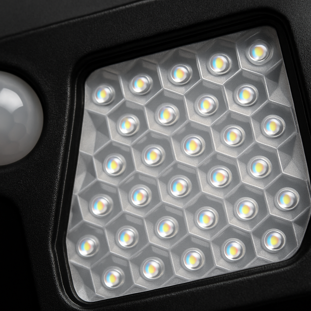 Solar Wall Light Outdoor PIR Motion Sensor