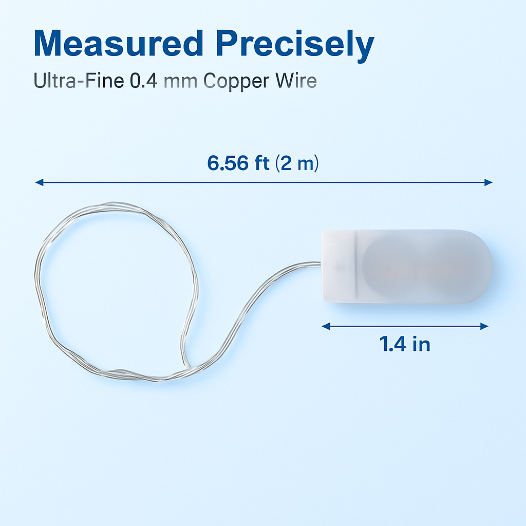 Copper-Wire String Lights for Home Decor