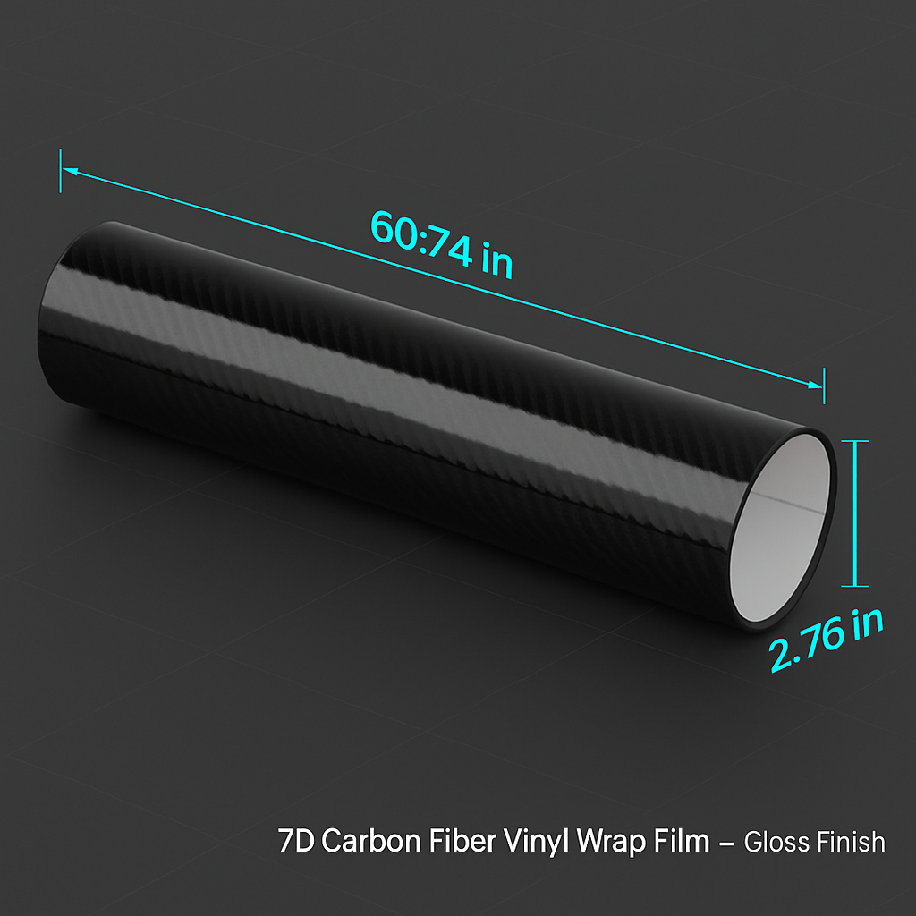 Carbon Fiber Vinyl Wrap for Vehicles and Electronics
