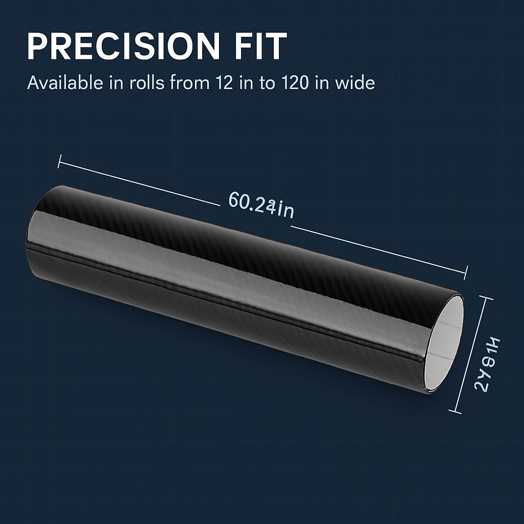 Carbon Fiber Vinyl Wrap for Vehicles and Electronics