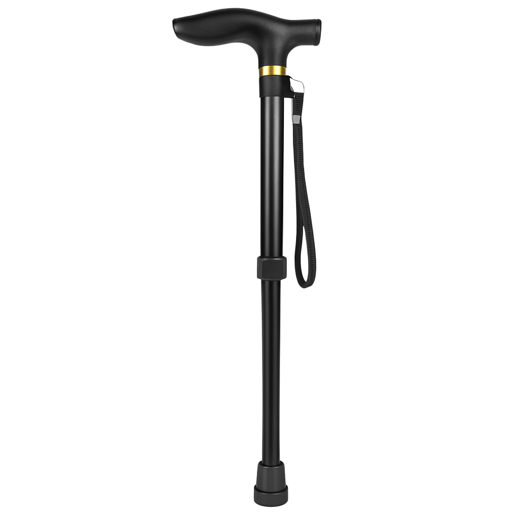Folding Walking Cane for Travel and Comfort