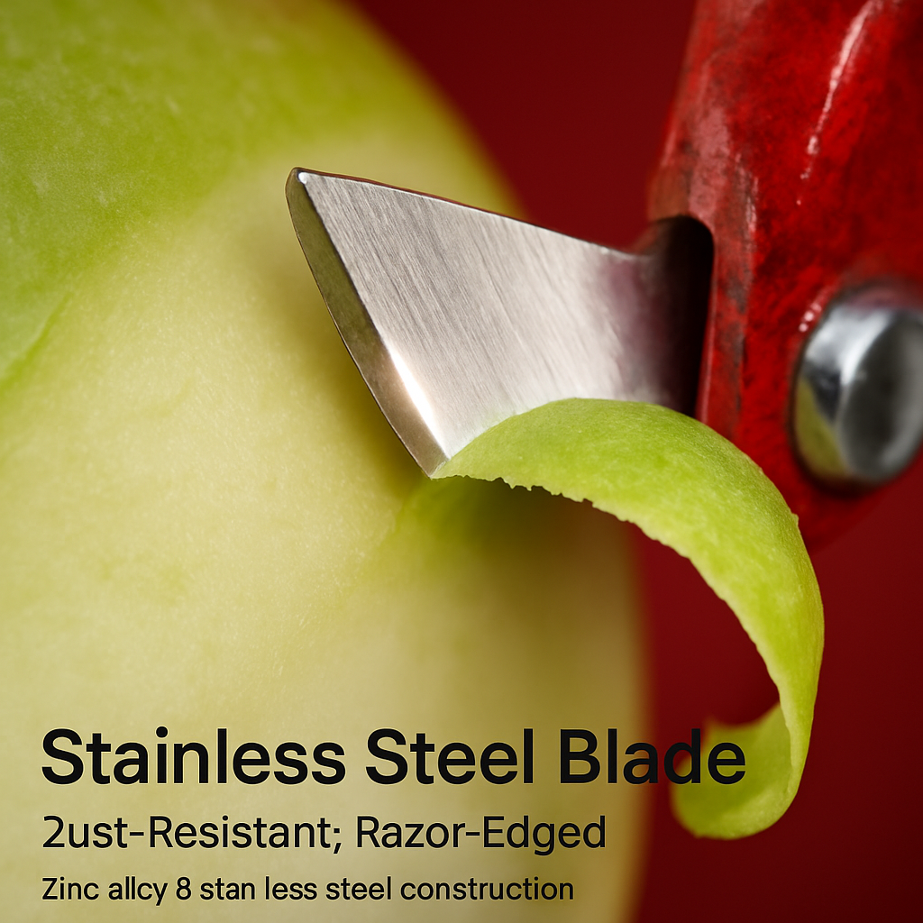 Apple Peeler Slicer Core with Suction Base 3 in 1