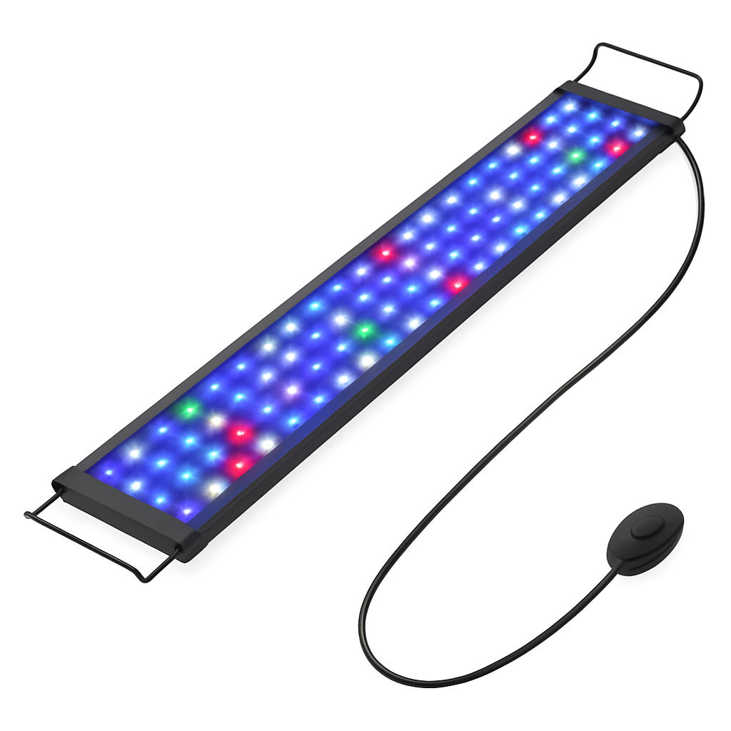 Aquarium LED Light with Extendable Brackets