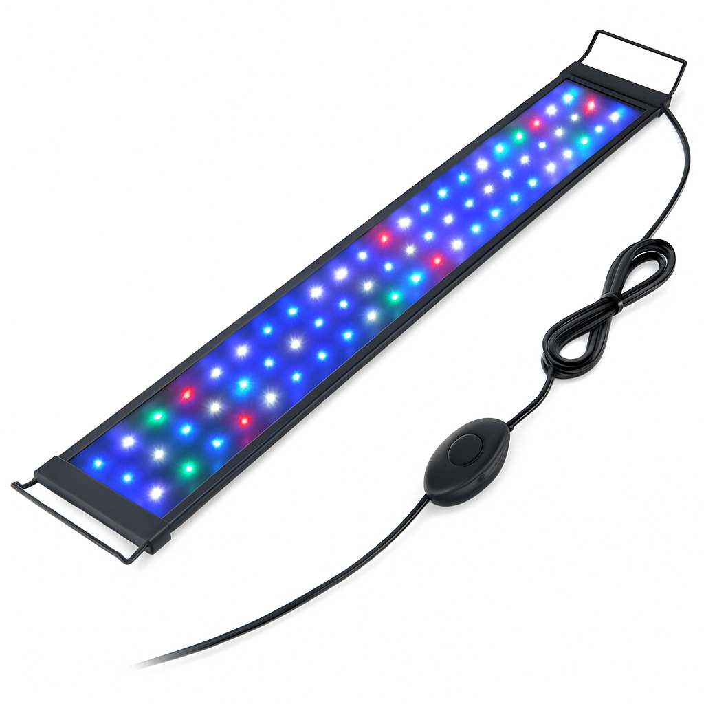 Aquarium LED Light with Extendable Brackets