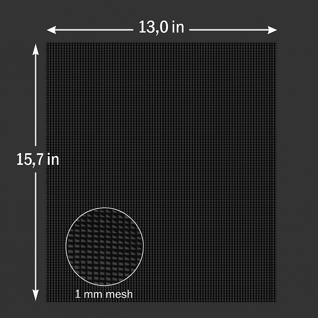Grill Mat Beige - Reusable Non-Stick Grilling Accessory