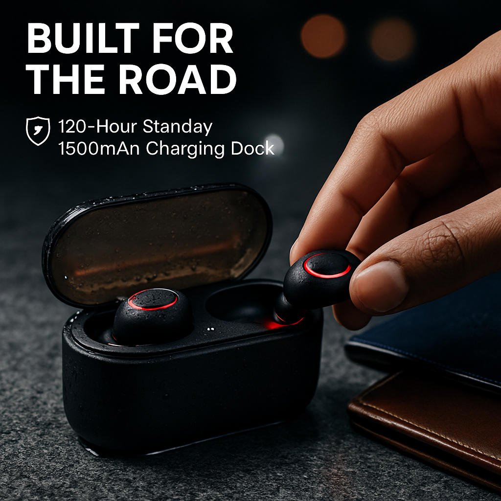 TWS Earbuds with Mic for Dual-Mode Stereo