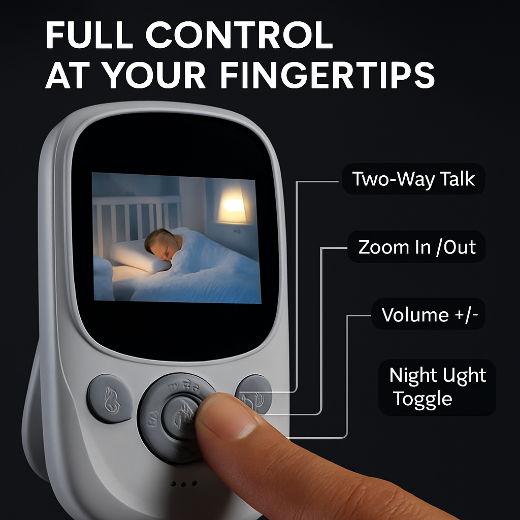 Video Baby Monitor for a Calm, Safe Nursery