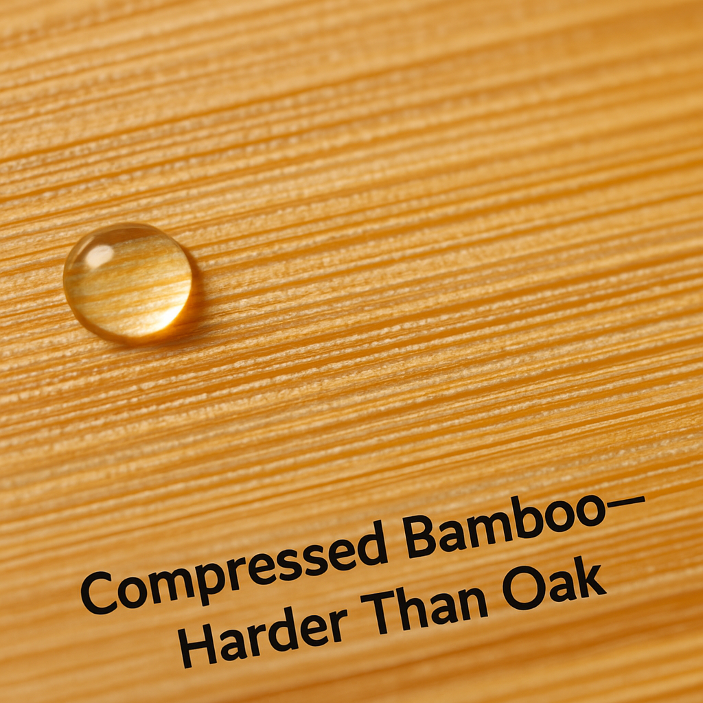 Bamboo Laptop Desk with Tilt Surface and Drawer